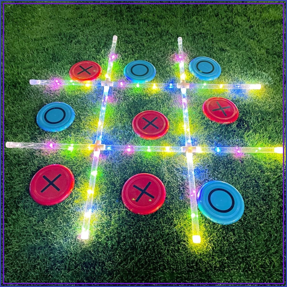 Tic Tac Toe Giant - Glow in Dark Giant Tic Tac