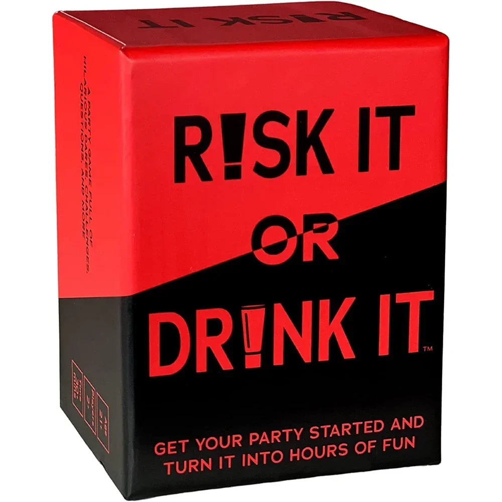 Party Games Questions For Adults - Risk It Or Drink It Fun