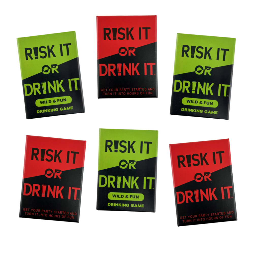 Party Games Questions For Adults - Risk It Or Drink It Fun