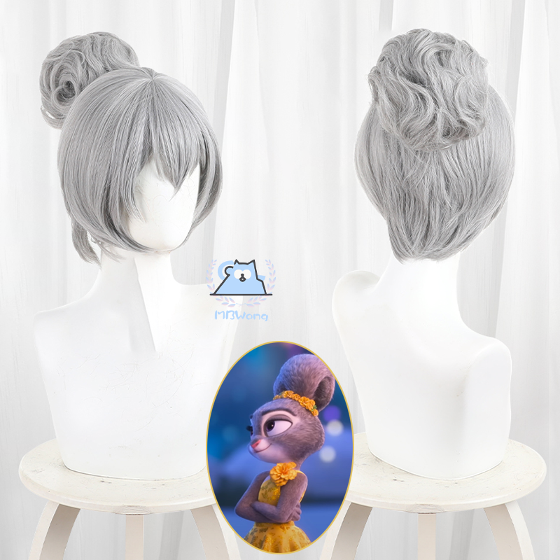 Zoo Party Games - Zoo Cartoon Judy Hopps Cosplay Wig