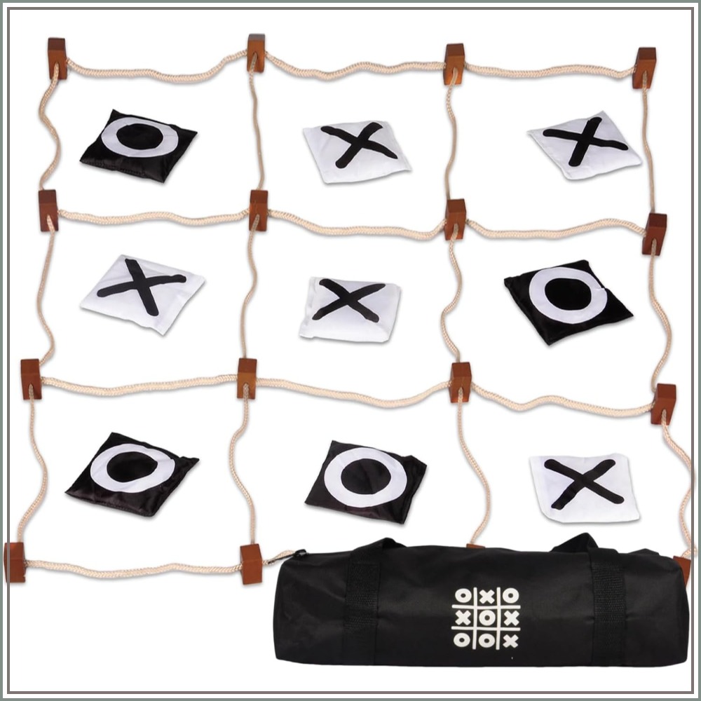 Tic Tac Toe Giant - Giant Tic Tac Toe Outdoor Games,