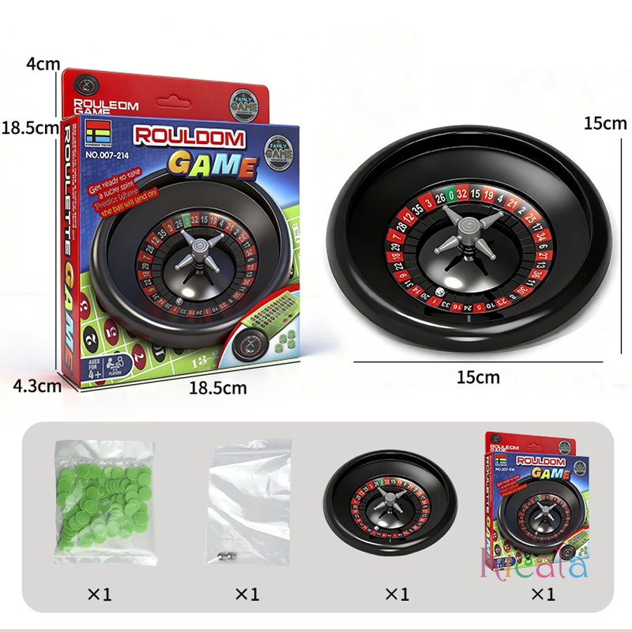 Kids Roulette Board Game Set P – обзор и цена Party Games Spin The Wheel