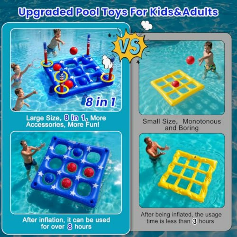 Pool Party Toys Games Set - Gi – обзор и цена Tic Tac Toe Giant