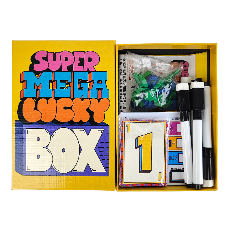 Super Mega Lucky Box Board Gam – обзор и цена Party Games Board Game