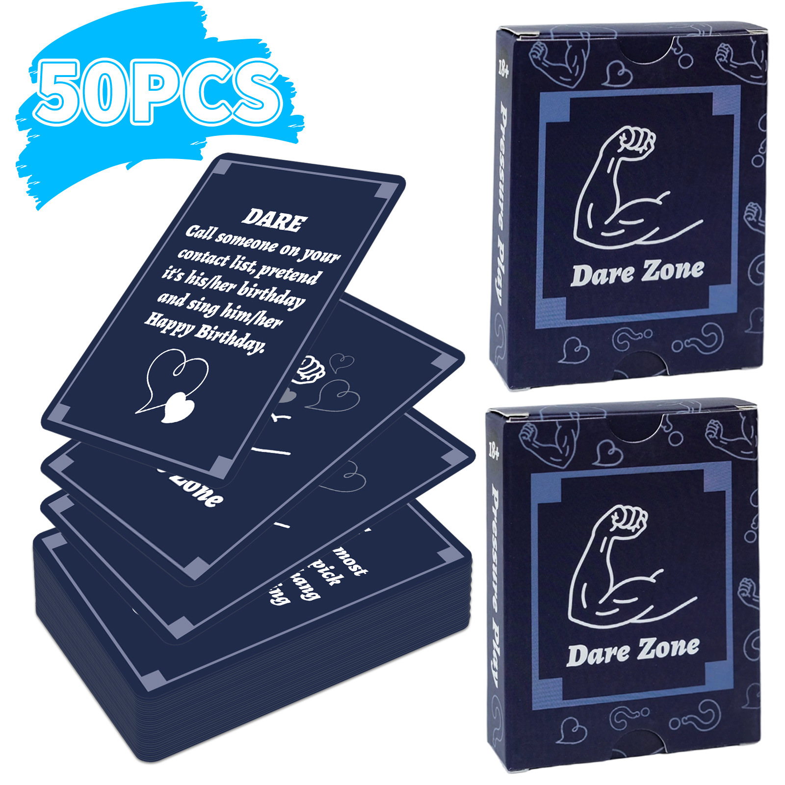 50Pcs Party Game Cards for Adu – обзор и цена Party Games Questions For Adults