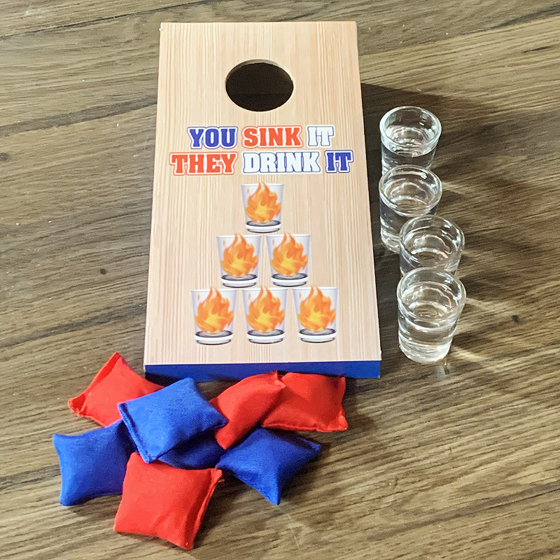 1 Set Wooden Throwing Game Boa – обзор и цена Party Games Board Game
