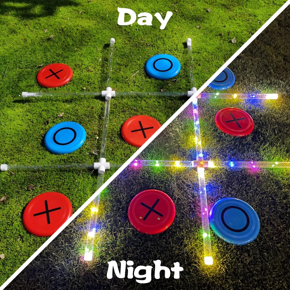 Glow in Dark Giant Tic Tac Toe – обзор и цена Tic Tac Toe Giant
