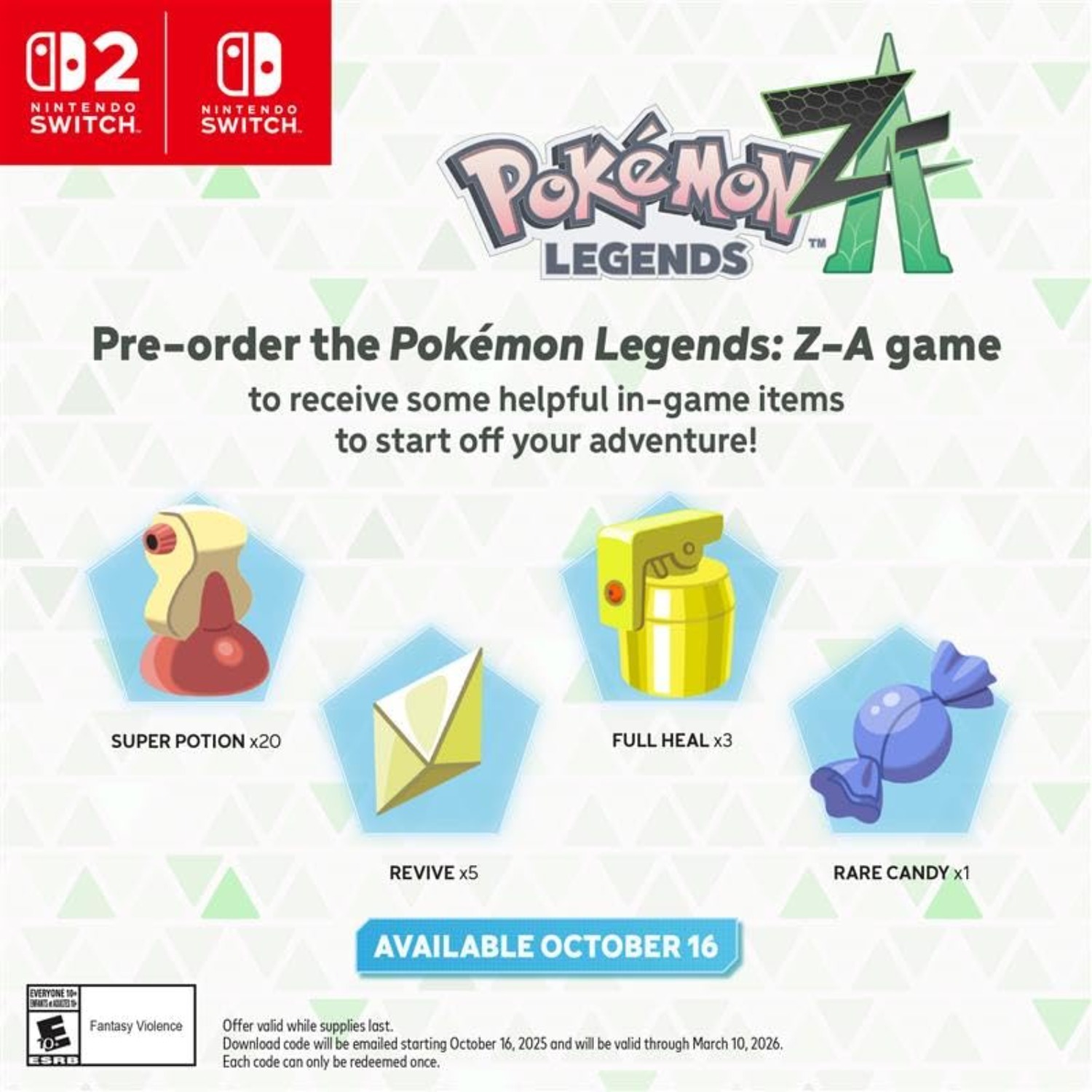 Pokémon Legends: Z-A Physical  – обзор и цена Party Games Nintendo Switch