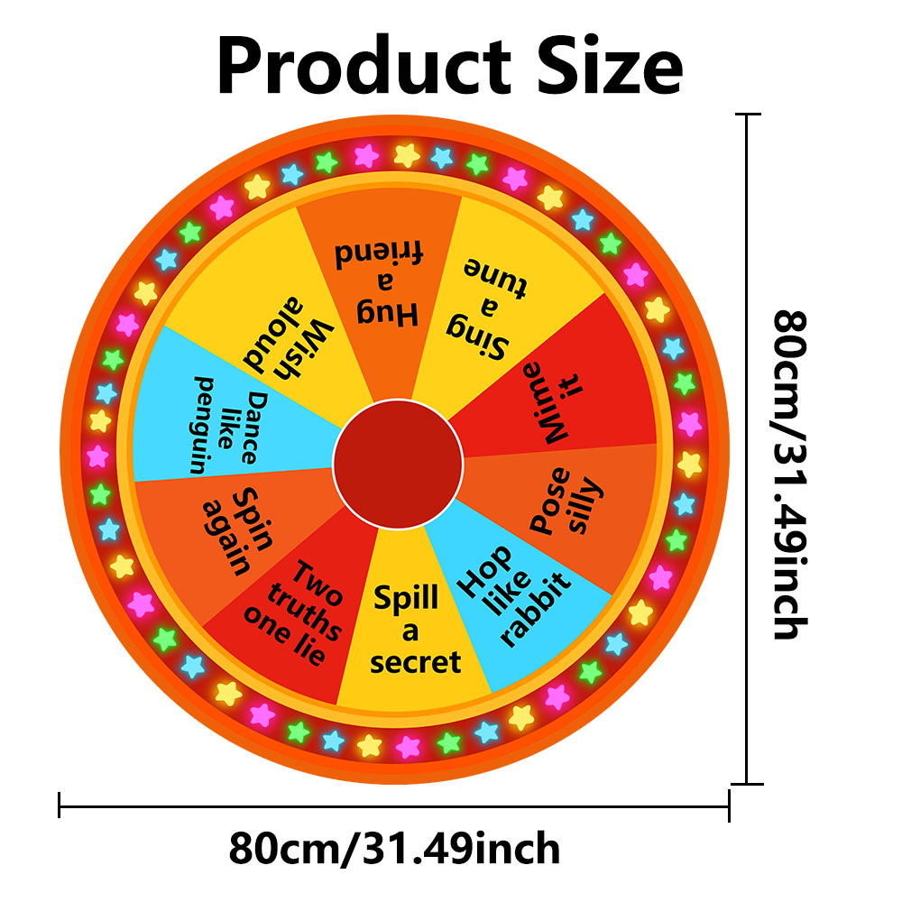 Prize Wheel Spin Wheel Spinner – обзор и цена Party Games Spin The Wheel