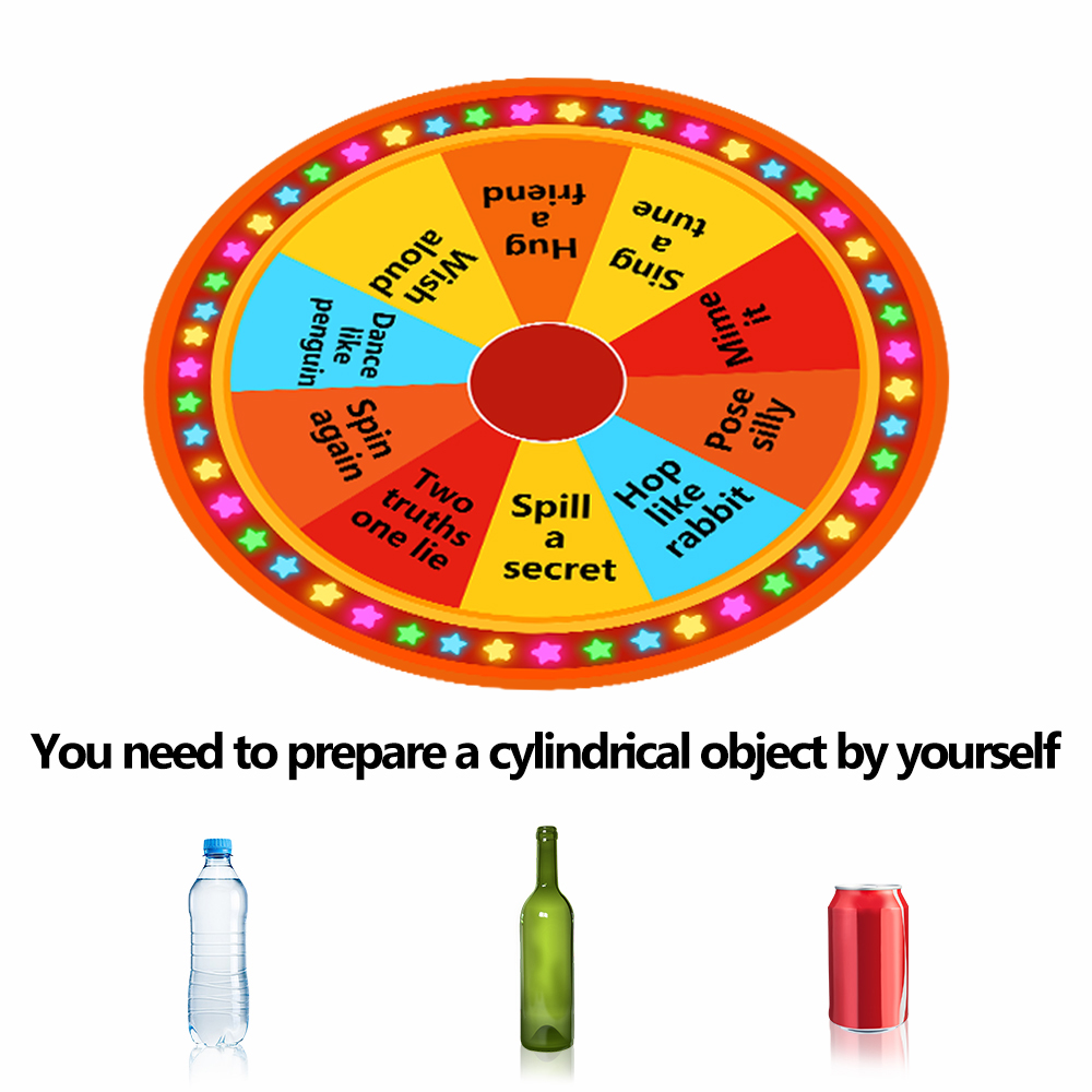 Prize Wheel Spin Wheel Spinner – обзор и цена Party Games Spin The Wheel