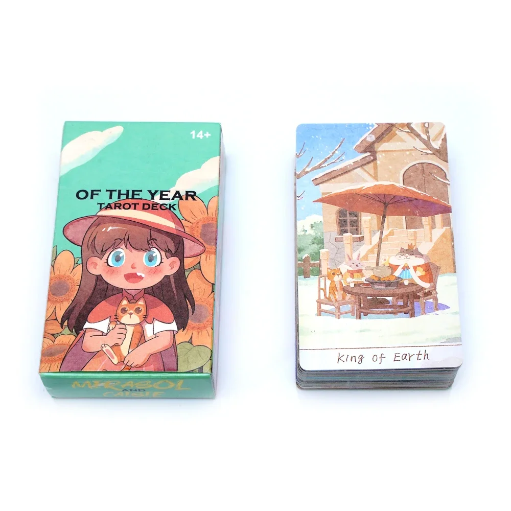 of The Year Tarot Deck 78 Card – обзор и цена Party Games Juegos De Mesa