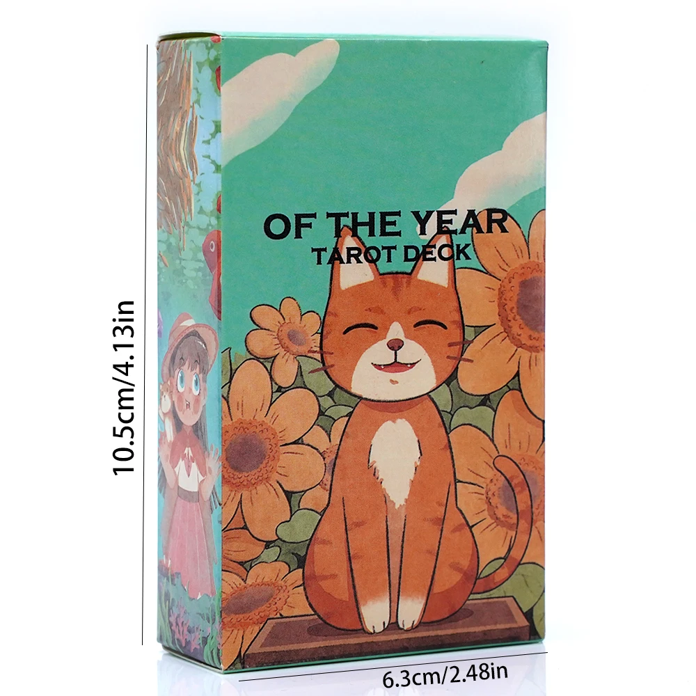 of The Year Tarot Deck 78 Card – обзор и цена Party Games Juegos De Mesa