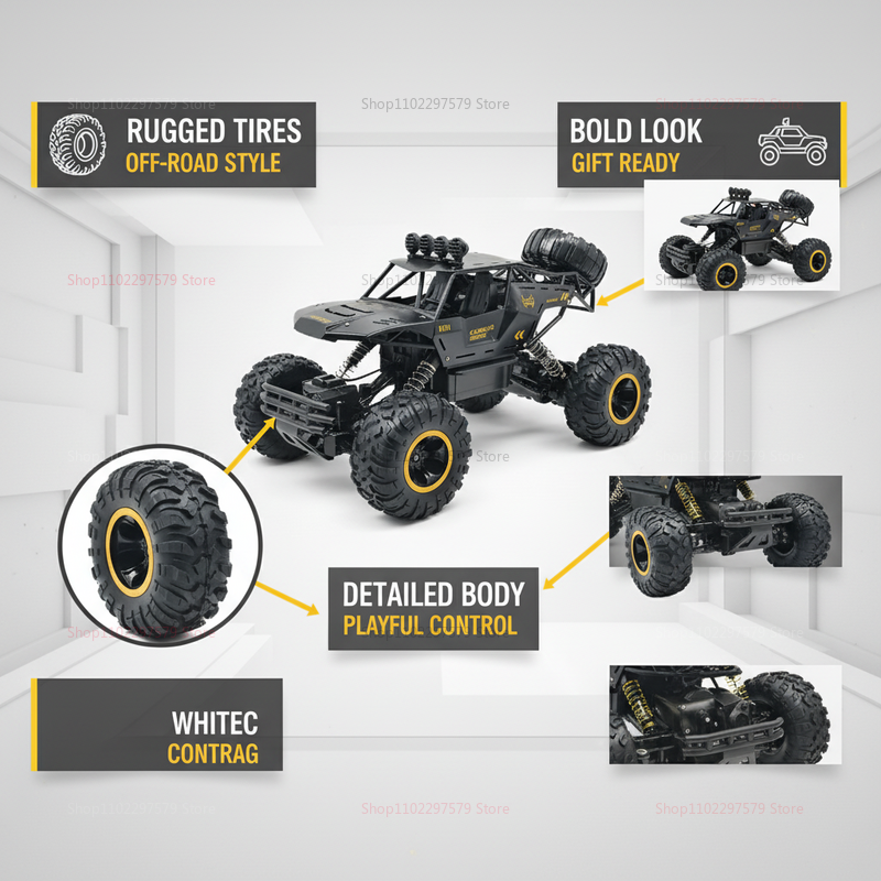 1:12 Scale All Terrain RC Cars – обзор и цена Party Games No Equipment