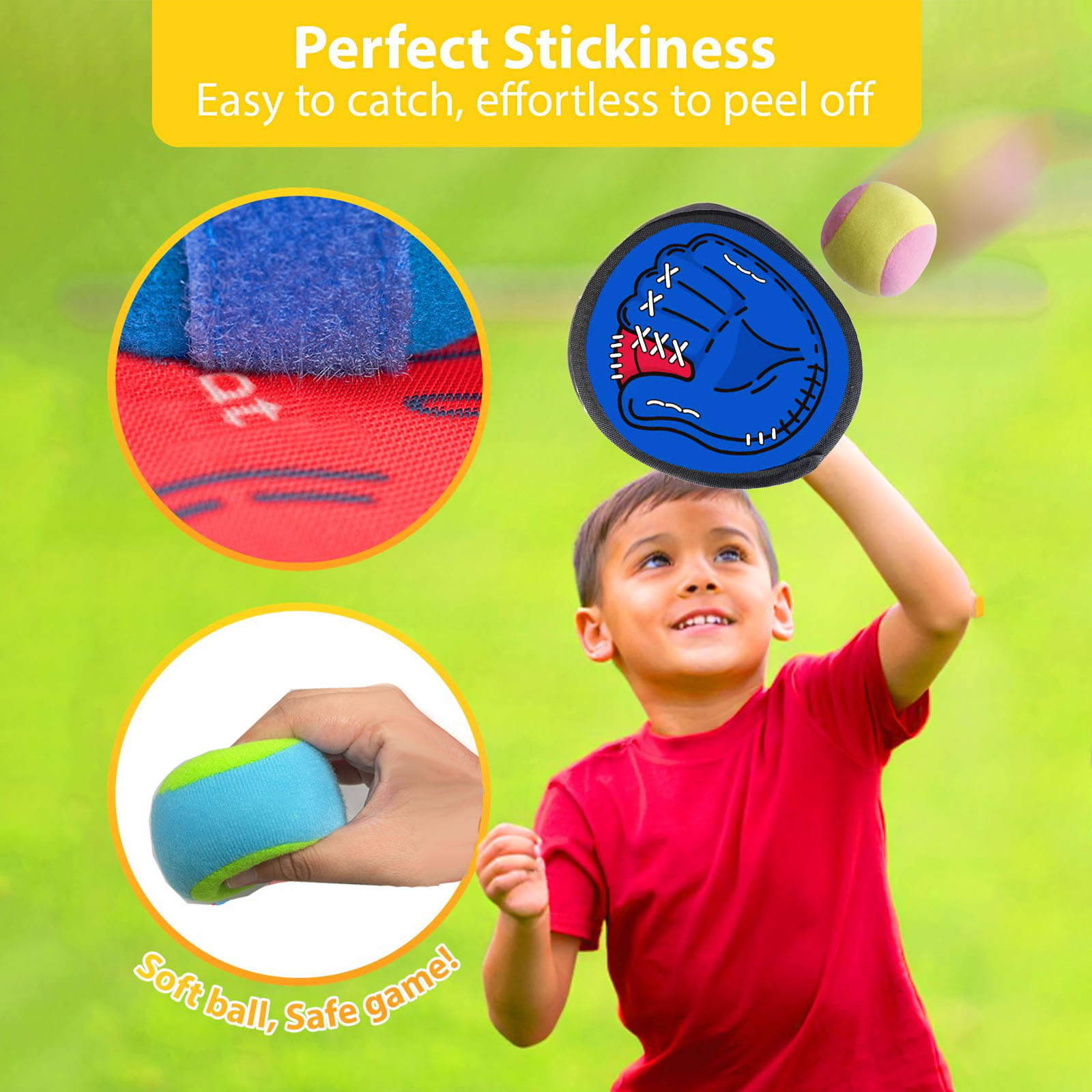 4Set Kids Sucker Sticky Ball T – обзор и цена Limbo Game Set