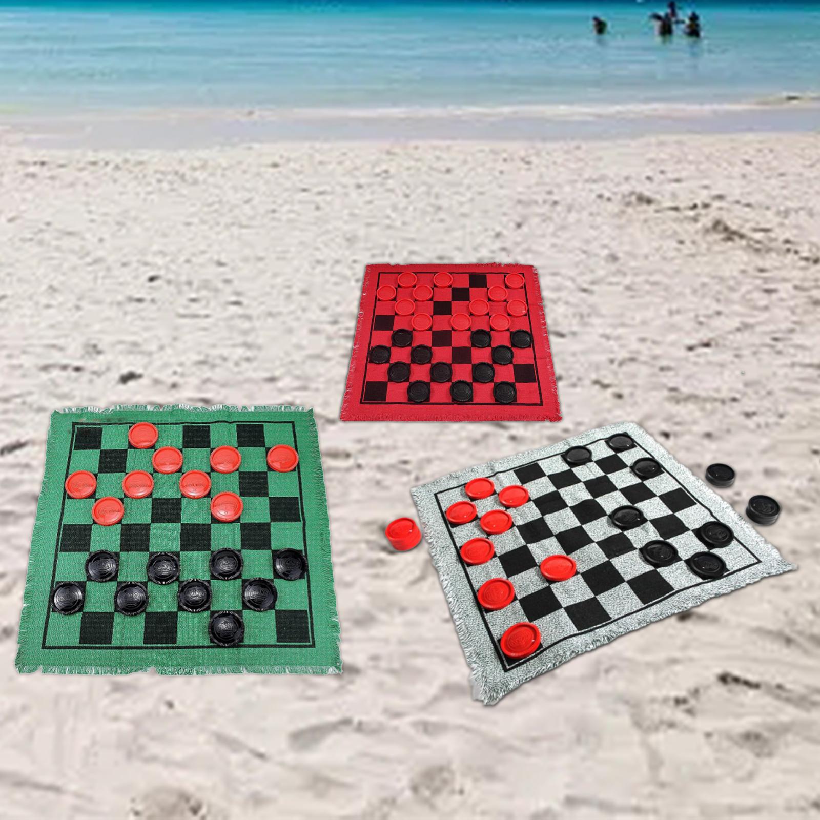 Giant Checkers Board Game Set, – обзор и цена Tic Tac Toe Giant