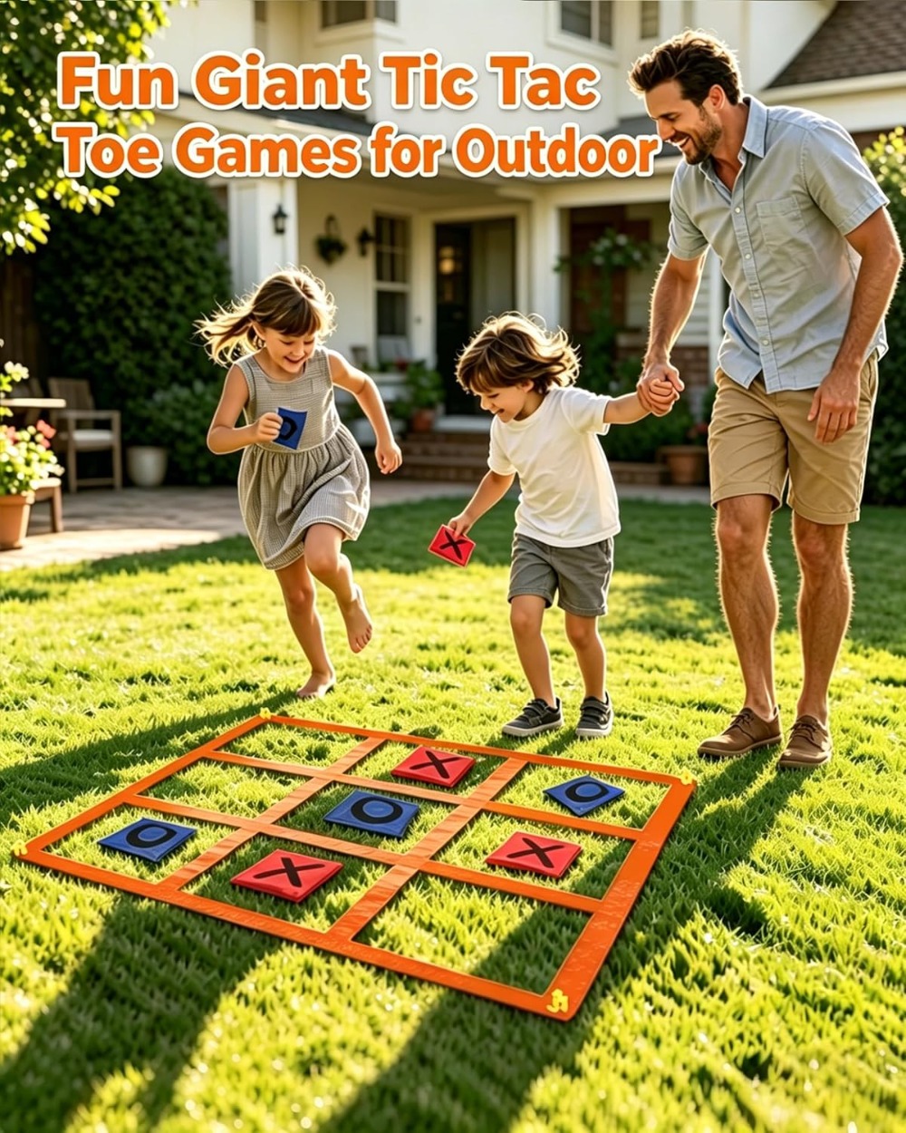 2-in-1 Outdoor Giant Tic Tac T – обзор и цена Tic Tac Toe Giant