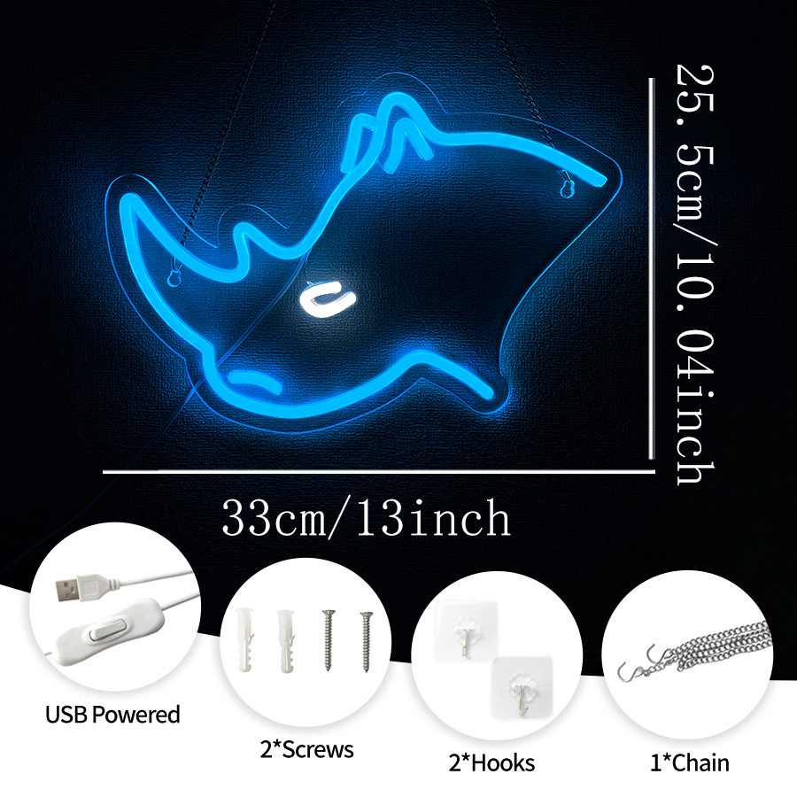 Rhino Led Neon Sign, Animal Ic – обзор и цена Zoo Party Games