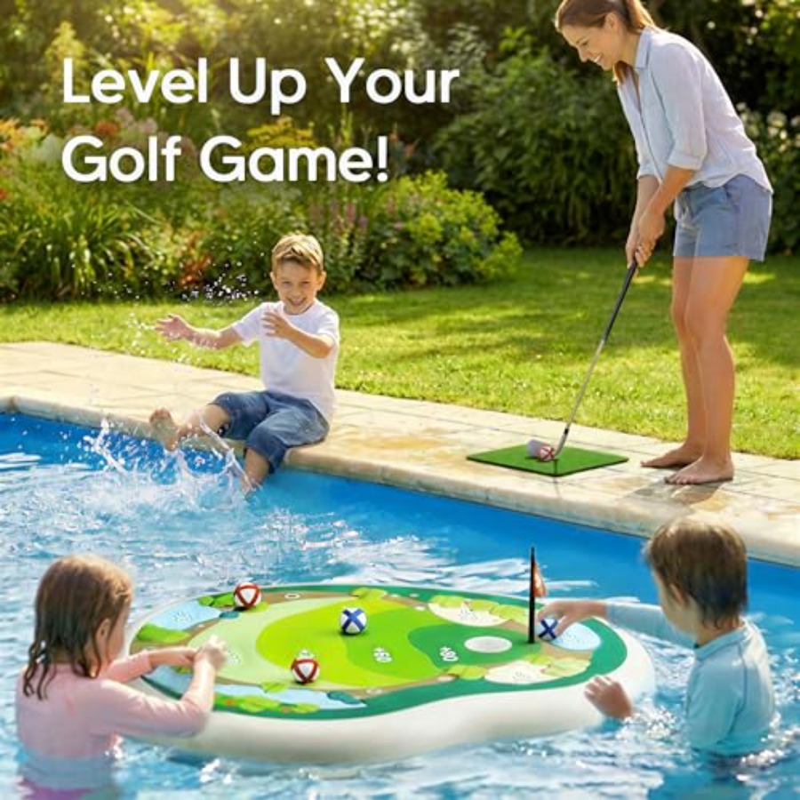 Inflatable Golf Pool Toys, Fun – обзор и цена Party Games Summer