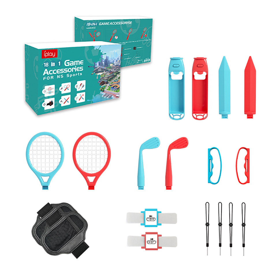 18 in 1 Accessories Kit for Sw – обзор и цена Party Games Nintendo Switch