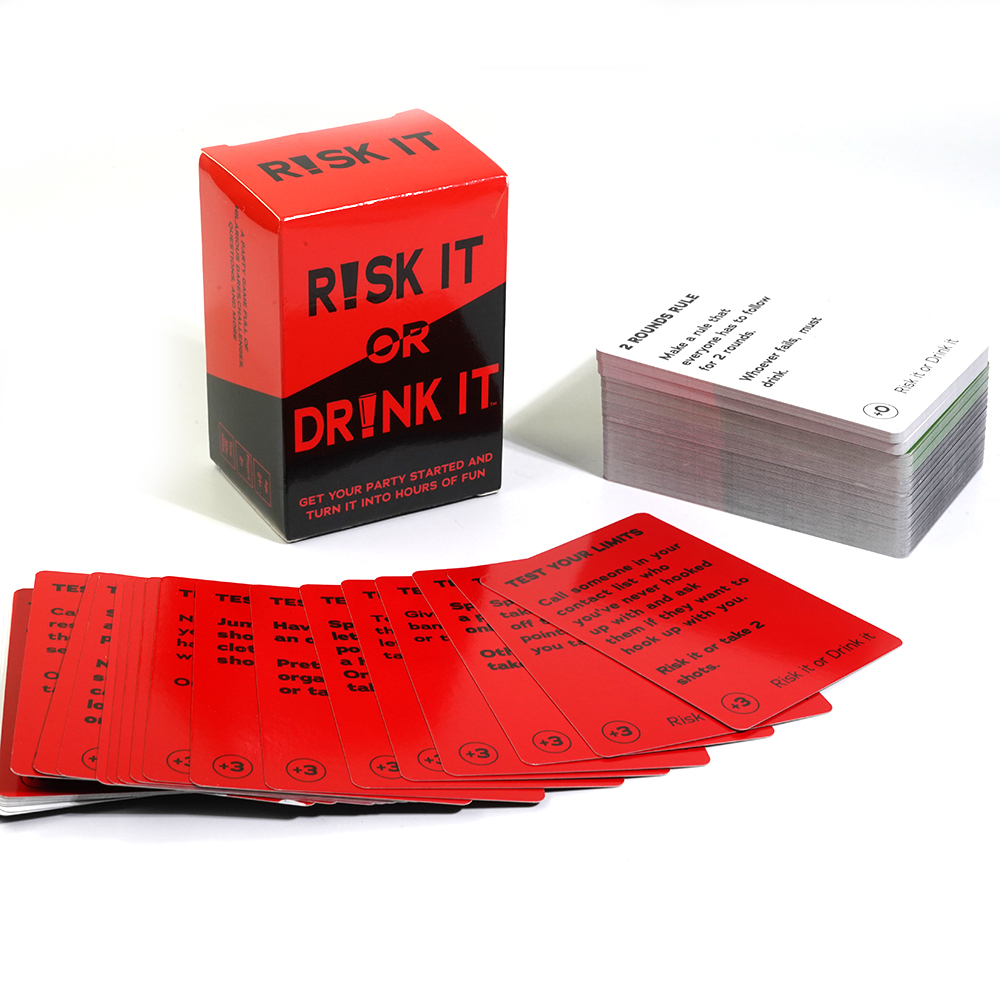 Risk It Or Drink It Fun Party  – обзор и цена Party Games Questions For Adults