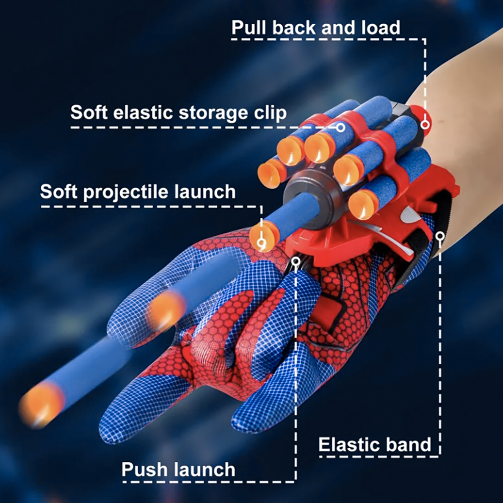 Spider Launcher Glove Toy, Rol – обзор и цена Party Games No Equipment