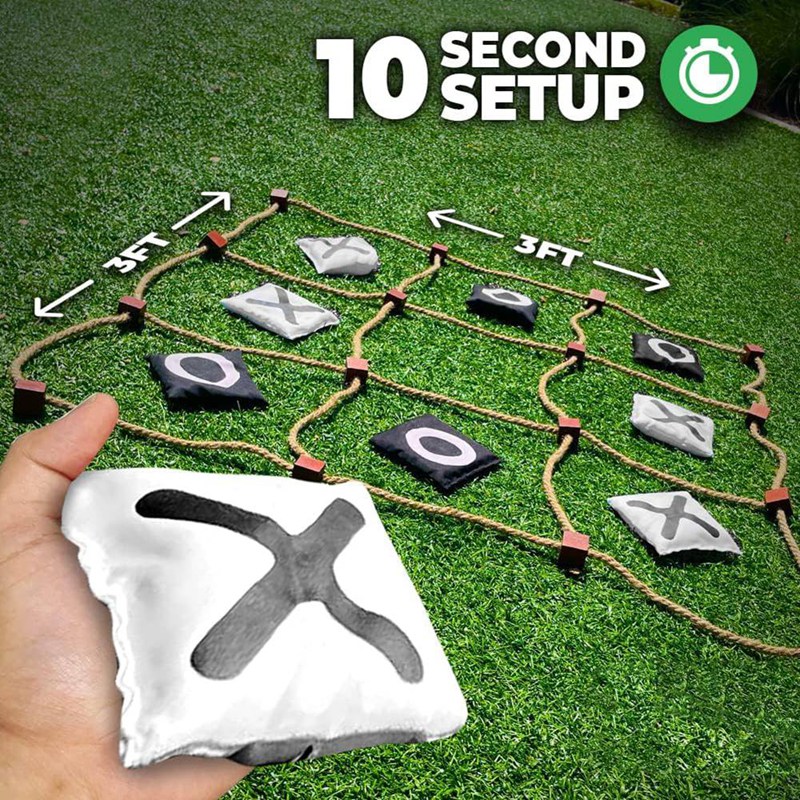 Giant Tic-Tac-Toe Outdoor Game – обзор и цена Tic Tac Toe Giant