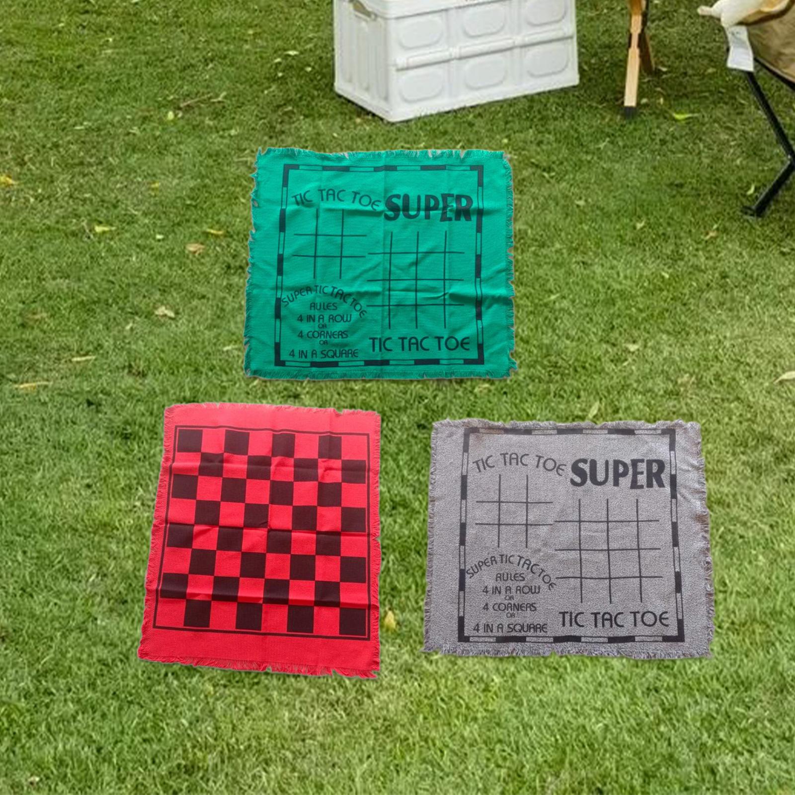 Giant Checkers Board Game Set, – обзор и цена Tic Tac Toe Giant