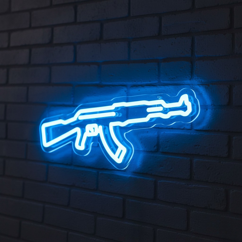 AK Shape Neon Sign - USB-Power – обзор и цена Party Games Switch 1