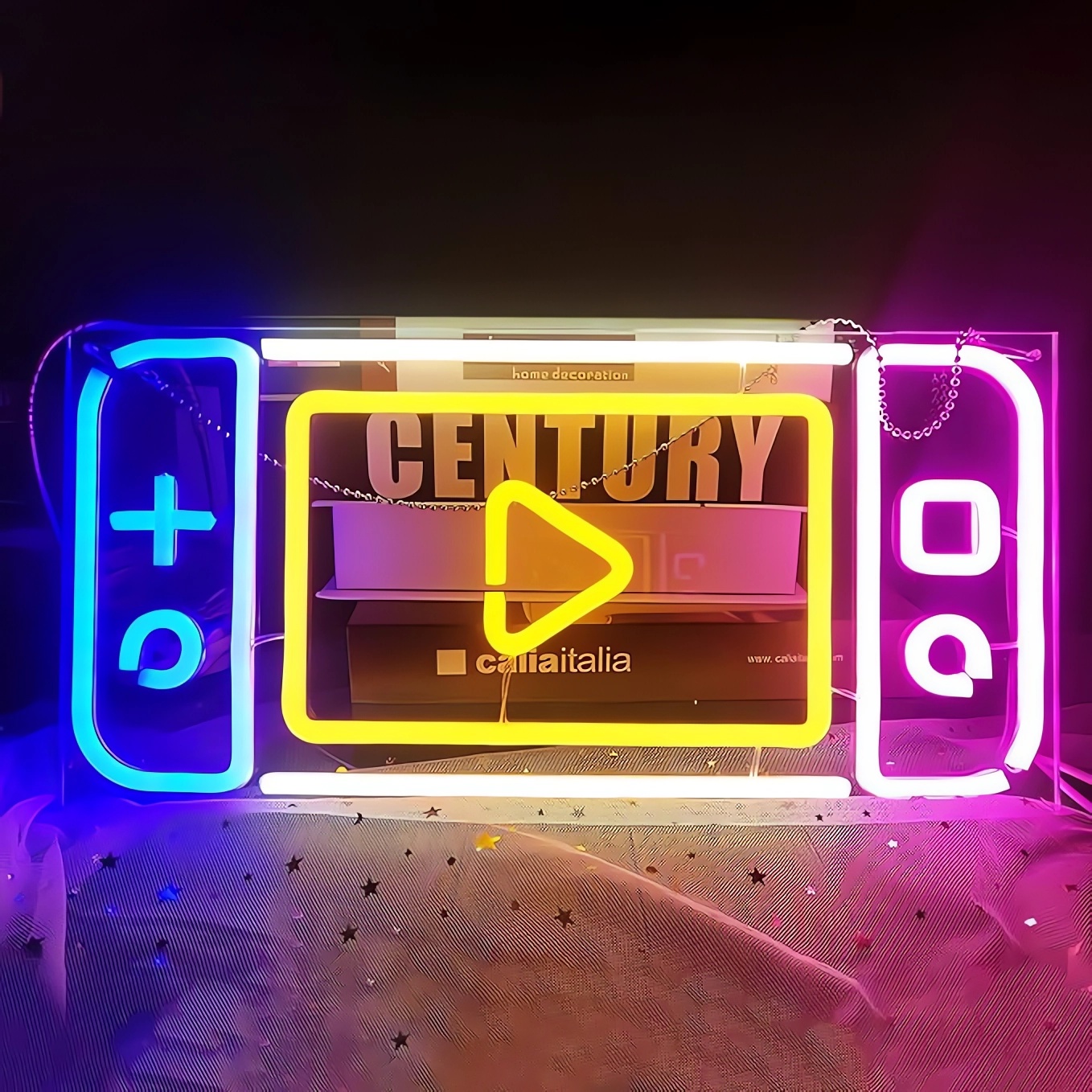 1 game switch neon sign, art w – обзор и цена Party Games Switch 1