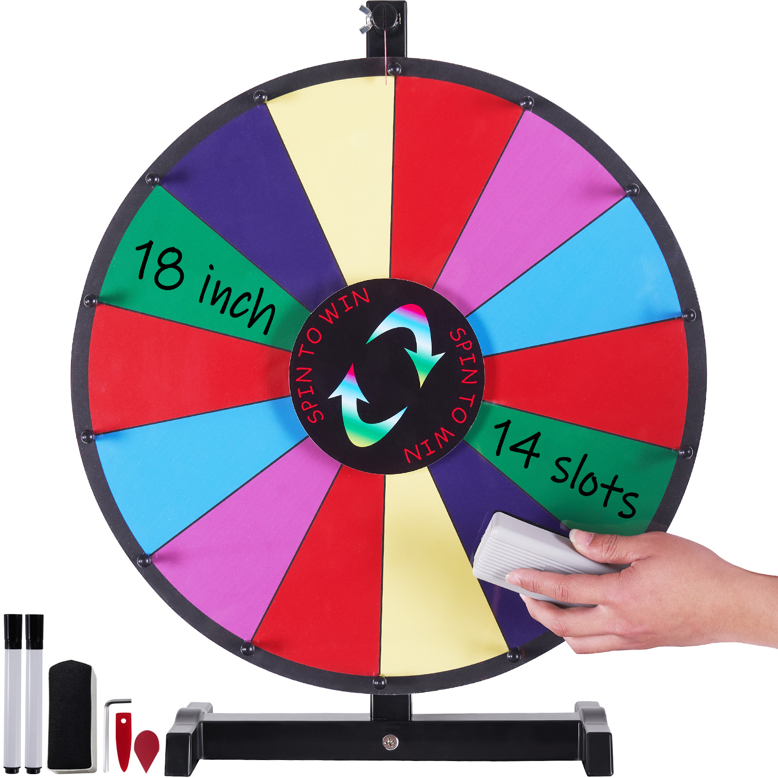 SucceBuy 18/24/36 inch Spinnin – обзор и цена Party Games Spin The Wheel