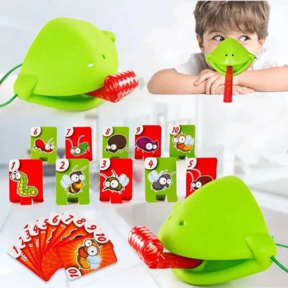 Frog Lizard Mask Wagging Tongu – обзор и цена Party Games Board Game