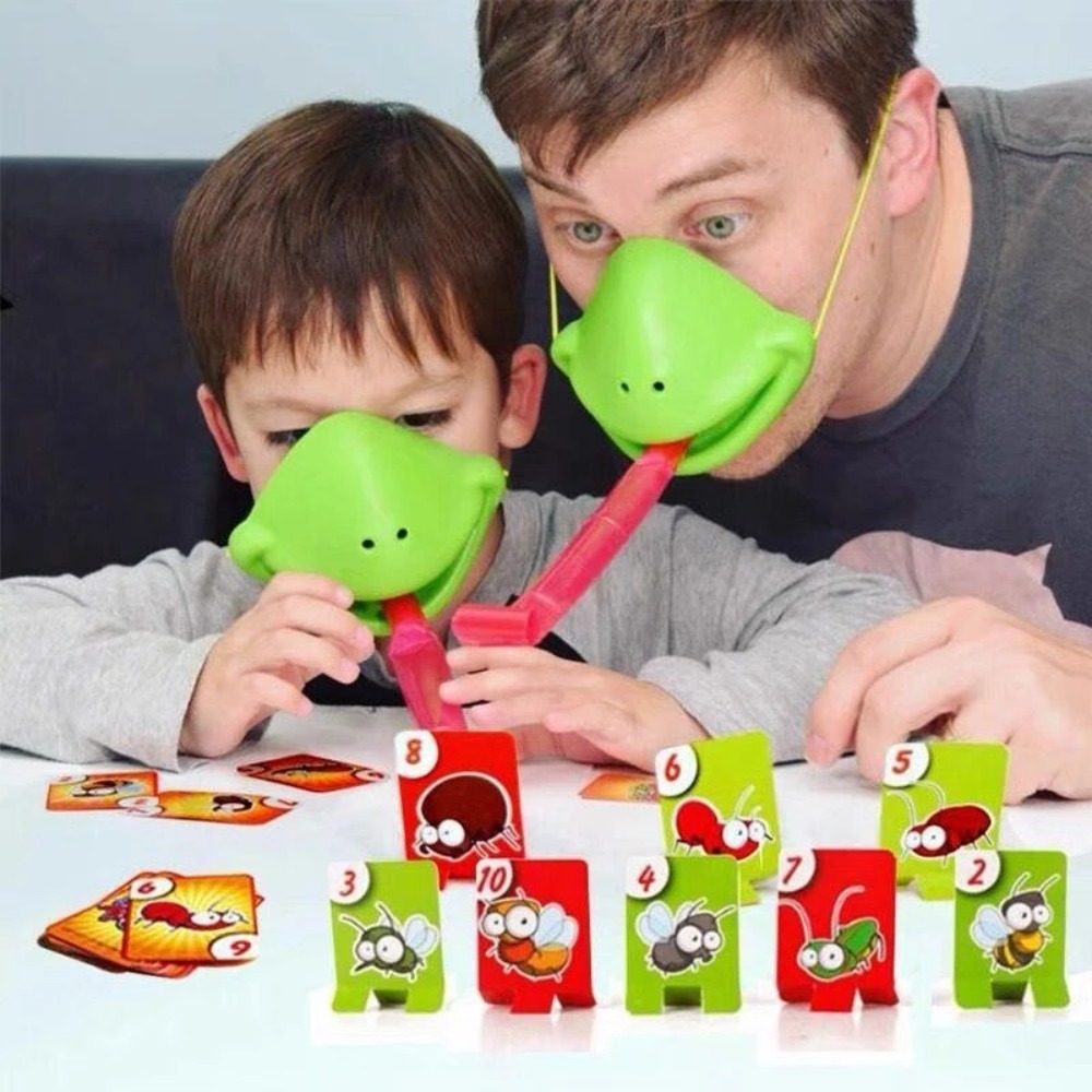 Frog Lizard Mask Wagging Tongu – обзор и цена Party Games Board Game