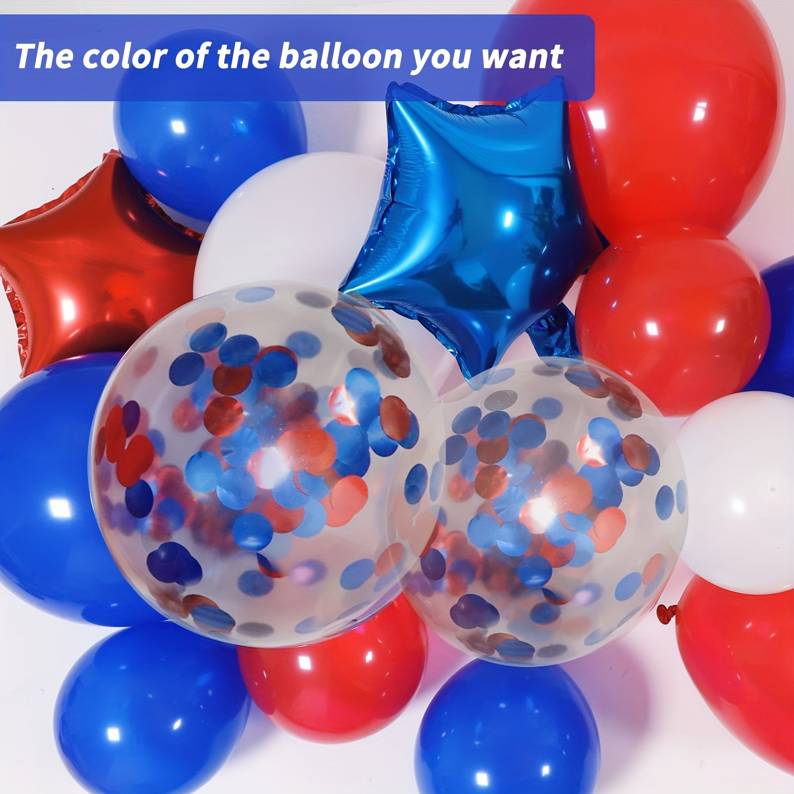 158pcs Red White Blue Patrioti – обзор и цена Party Games Easy