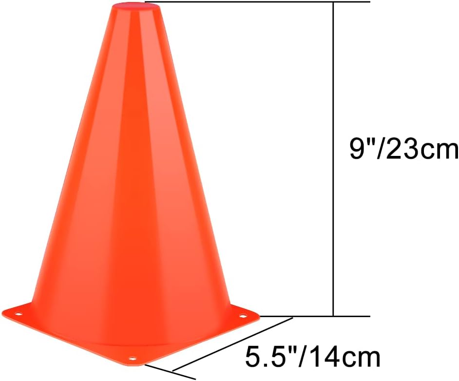 15 Pack Orange Sports Cones fo – обзор и цена Party Games Indoor