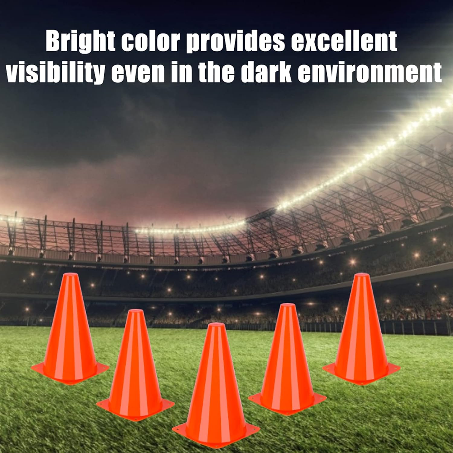15 Pack Orange Sports Cones fo – обзор и цена Party Games Indoor