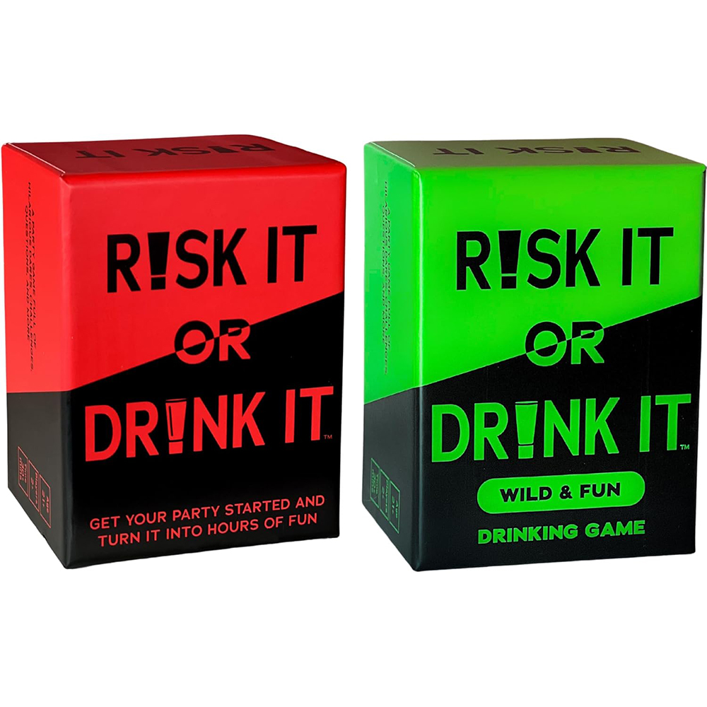 Risk It Or Drink It Fun Party  – обзор и цена Party Games Questions For Adults