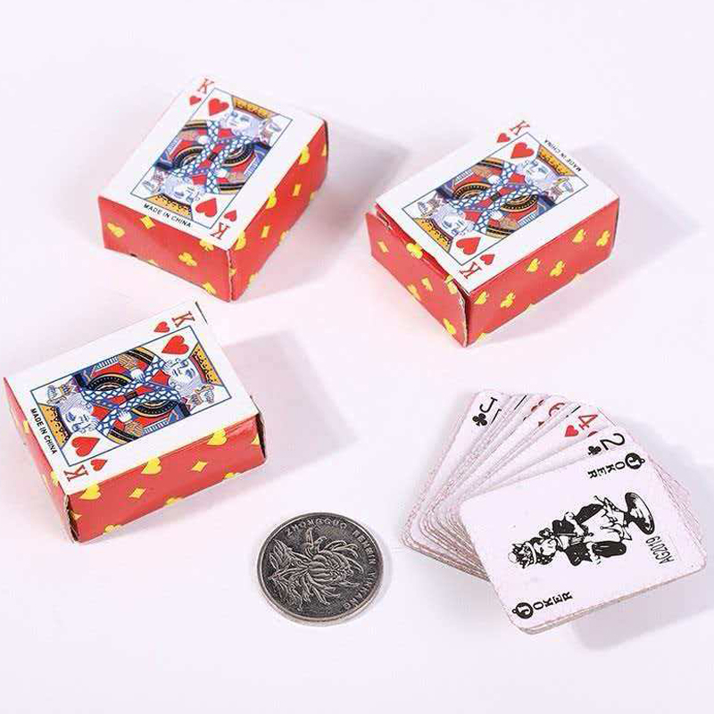 5PCS Mini Poker Playing Cards  – обзор и цена Party Games Juegos De Mesa