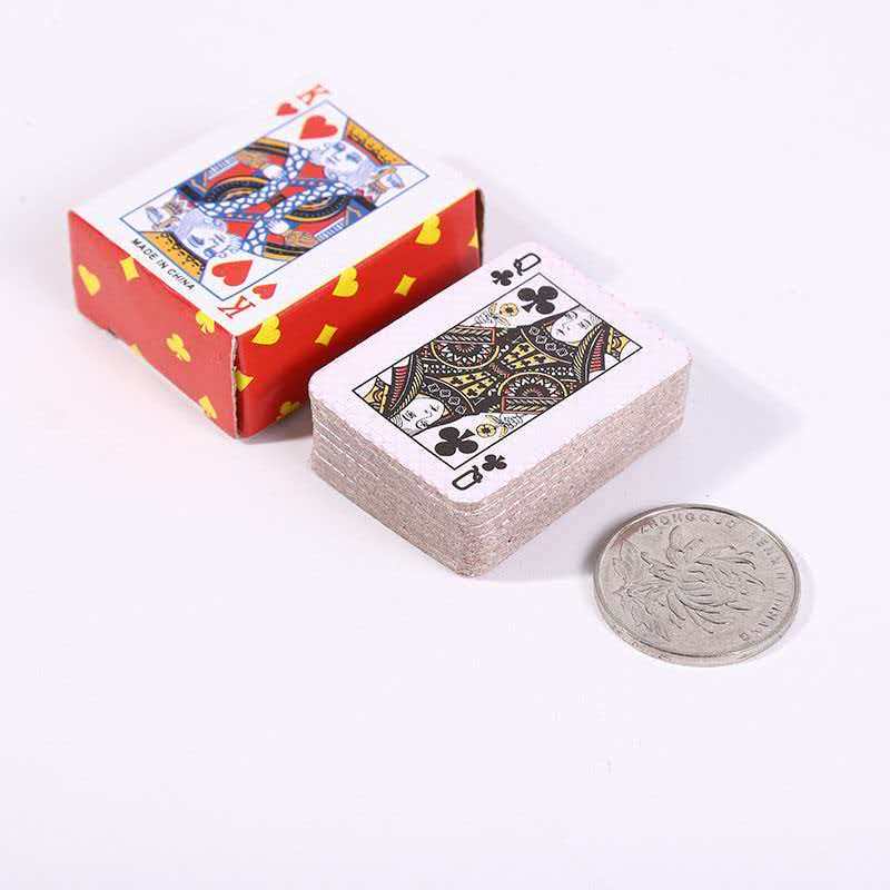 5PCS Mini Poker Playing Cards  – обзор и цена Party Games Juegos De Mesa
