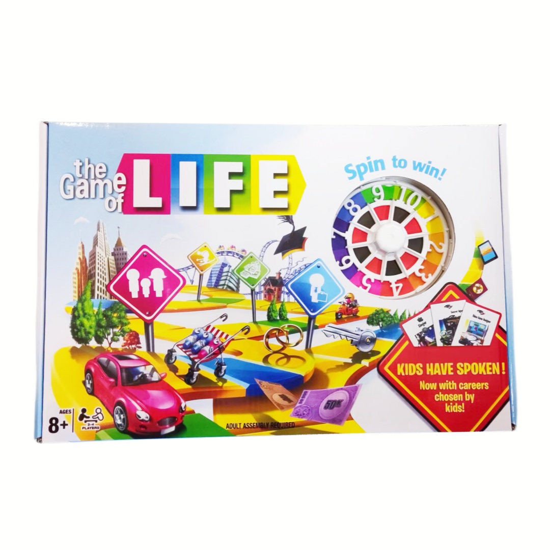 Life Simulation Board Game - S – обзор и цена Party Games Spin The Wheel