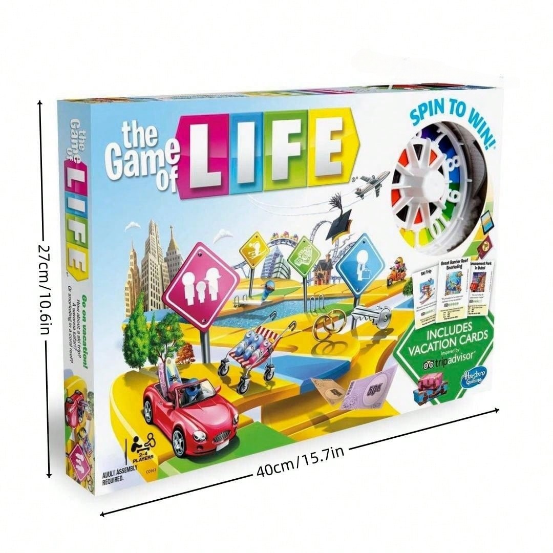 Life Simulation Board Game - S – обзор и цена Party Games Spin The Wheel