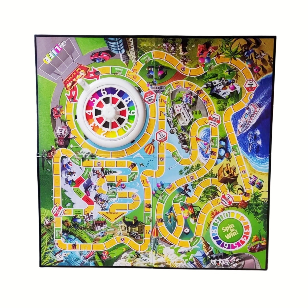 Life Simulation Board Game - S – обзор и цена Party Games Spin The Wheel