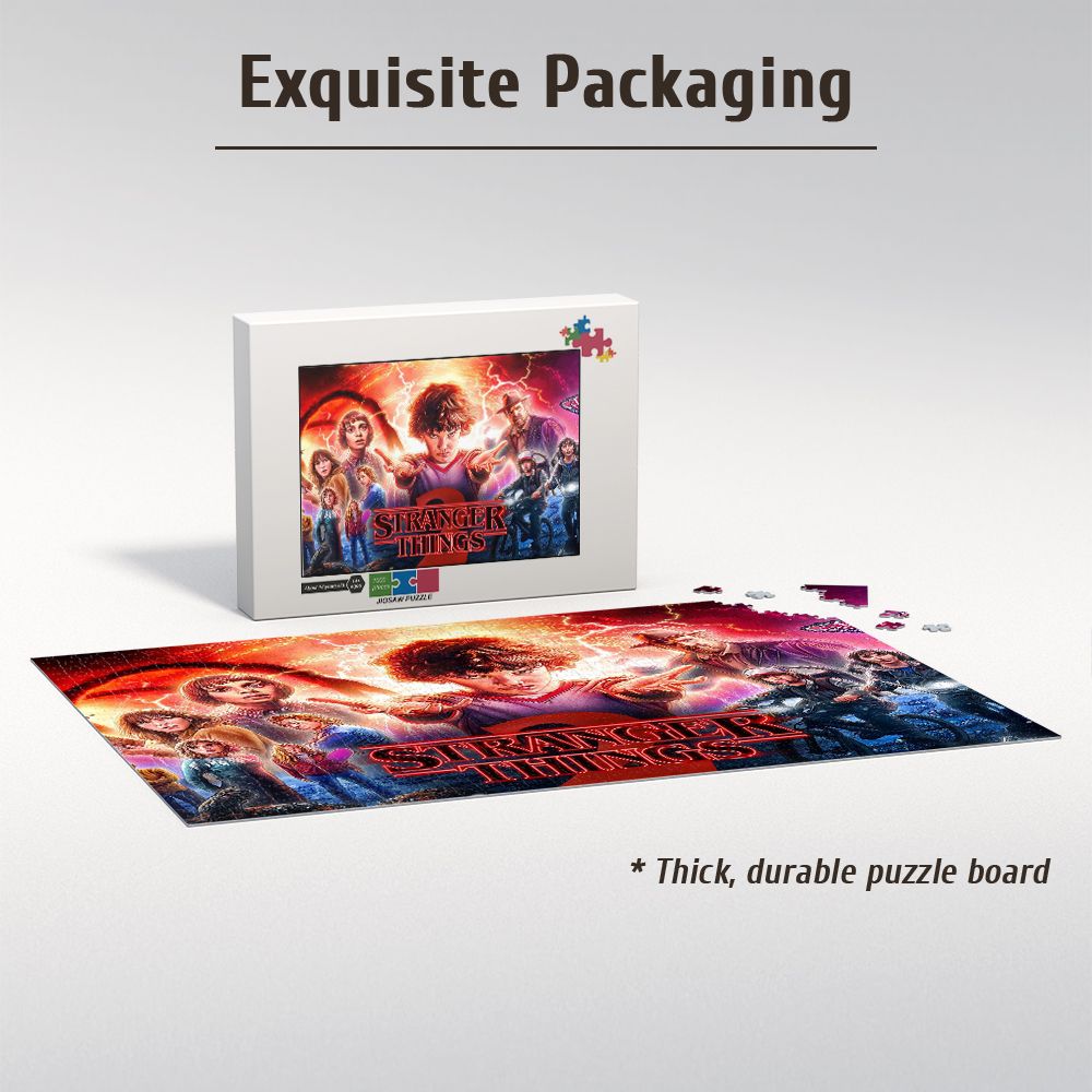 Stranger Things Jigsaw Puzzle  – обзор и цена Party Games Board Game