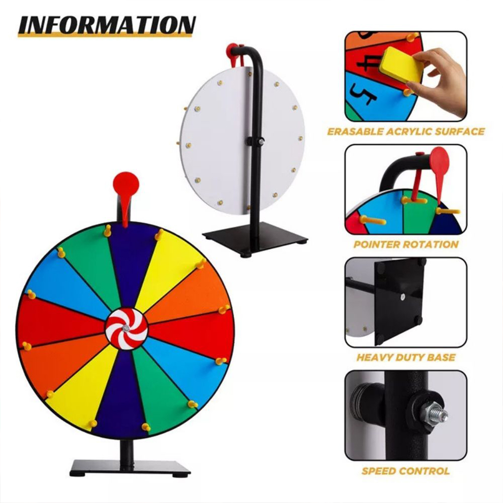 Wall Mounted Editable Spin Whe – обзор и цена Party Games Spin The Wheel