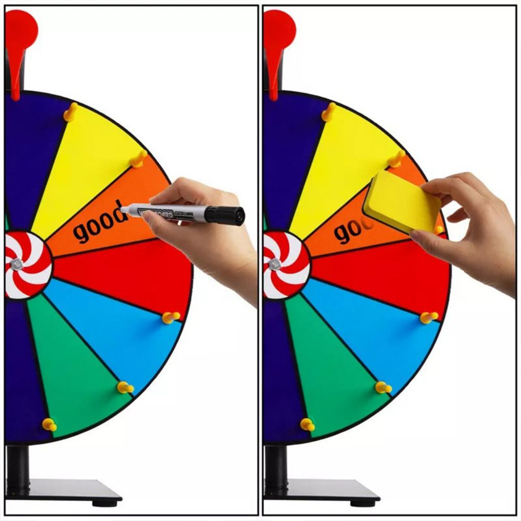Wall Mounted Editable Spin Whe – обзор и цена Party Games Spin The Wheel