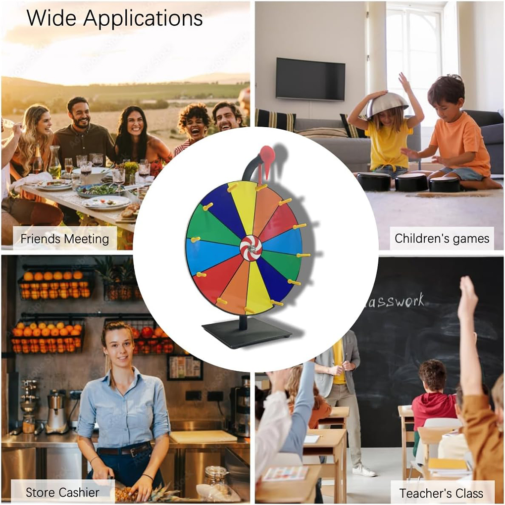 Wall Mounted Editable Spin Whe – обзор и цена Party Games Spin The Wheel