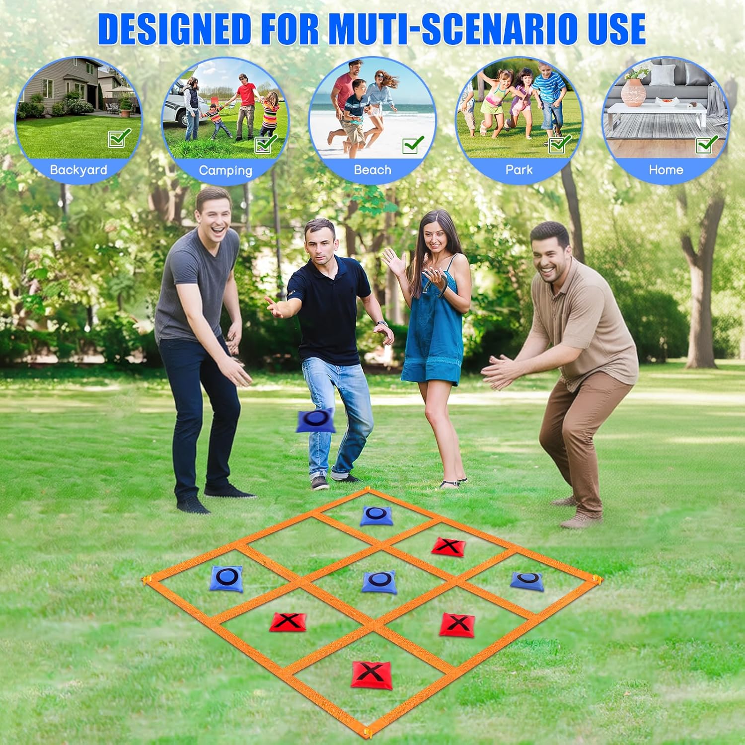 Outdoor Giant Tic Tac Toe Game – обзор и цена Tic Tac Toe Giant