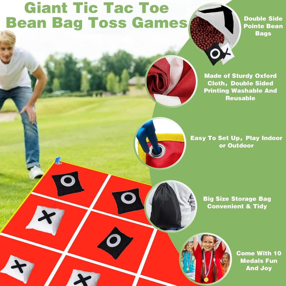 Giant Tic Tac Toe Strap Game O – обзор и цена Tic Tac Toe Giant