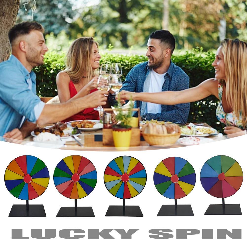 20cm Tabletop Prize Wheel Colo – обзор и цена Party Games Spin The Wheel