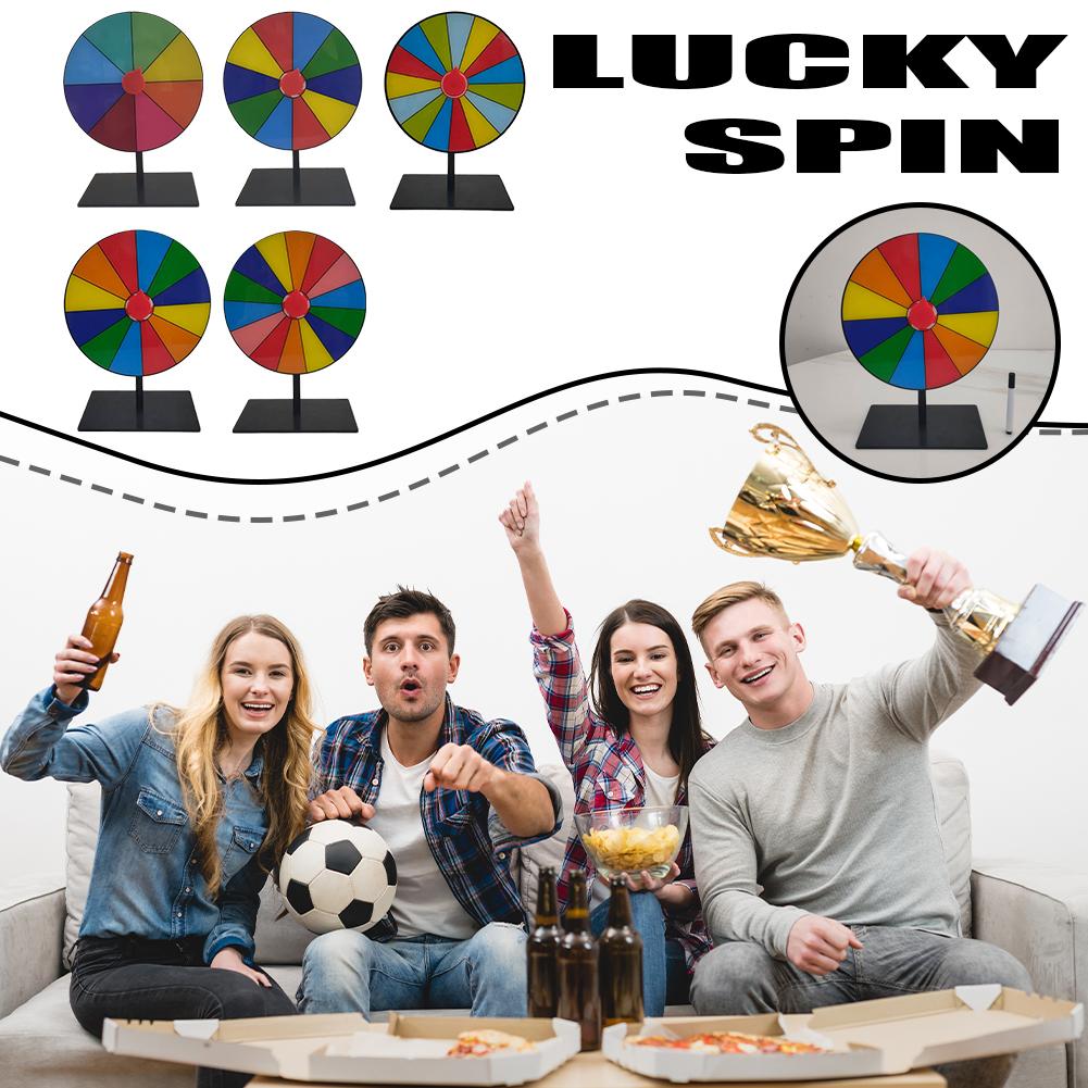 20cm Tabletop Prize Wheel Colo – обзор и цена Party Games Spin The Wheel