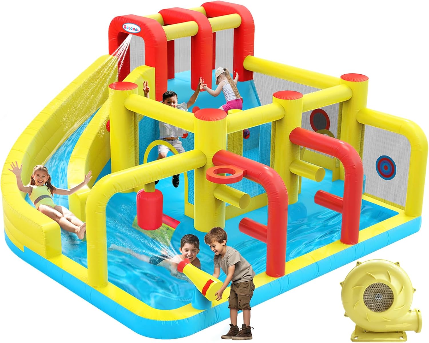 Kids Inflatable Water Slide Bo – обзор и цена Party Games Indoor